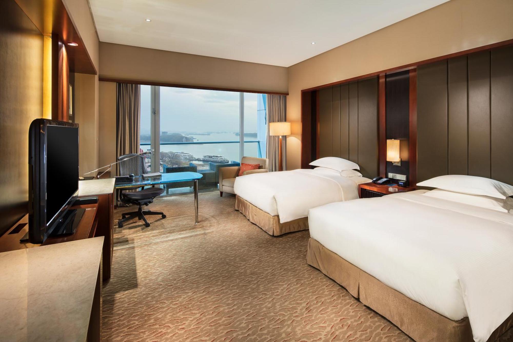 Hilton Nanjing Riverside מראה חיצוני תמונה