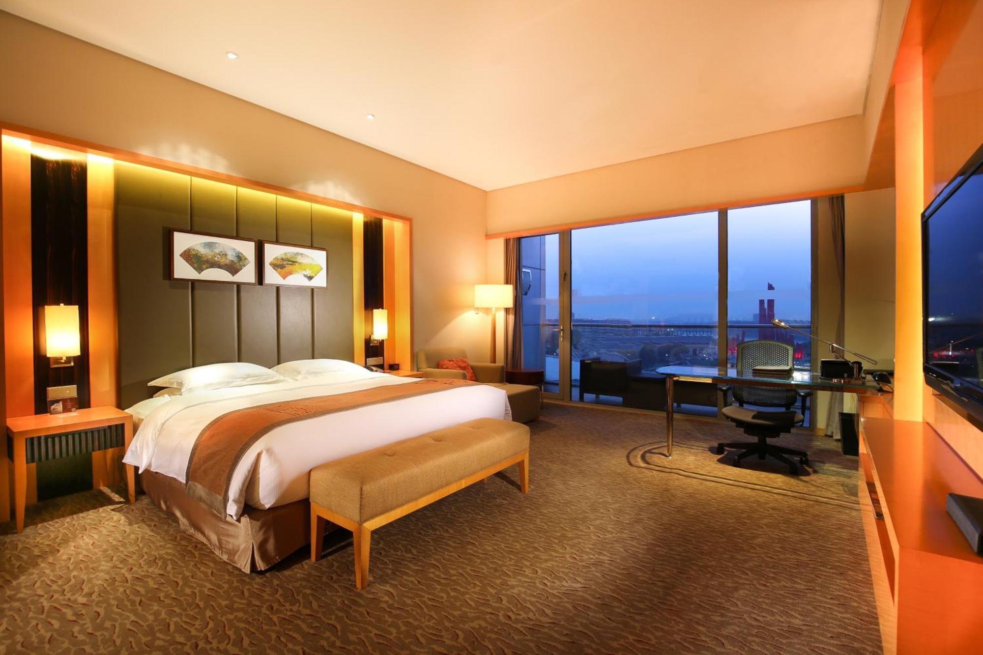 Hilton Nanjing Riverside מראה חיצוני תמונה